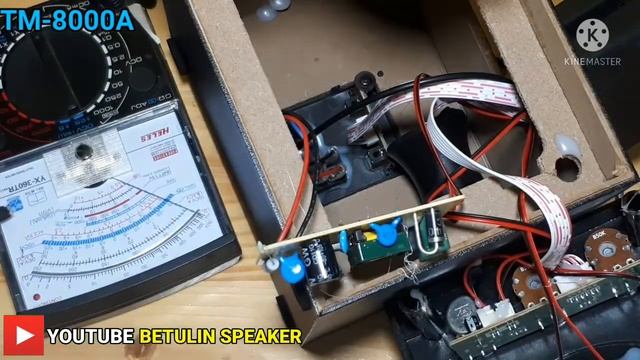 CARA MEMPERBAIKI SPEAKER AKTIF BLUETOOTH MATI TOTAL,KISONLI TM-8000A