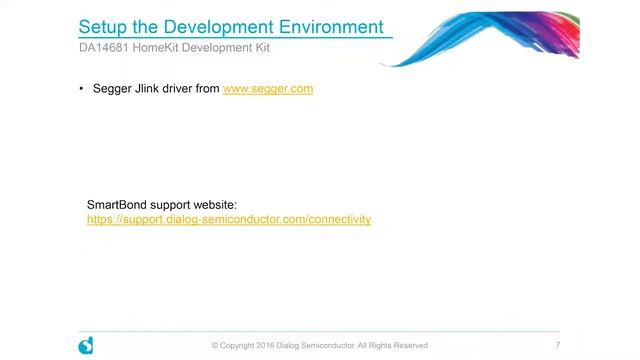 SmartBond™ DA14681 HomeKit Development Kit