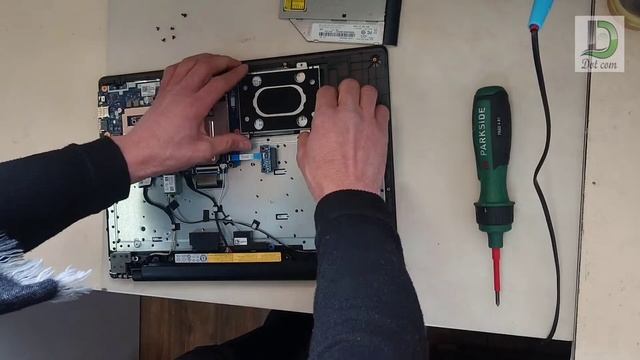 Hard disk replacement HDD to SSD LENOVO Ideapad110 | تغيير هارد دسك من  HDD إلى SSD