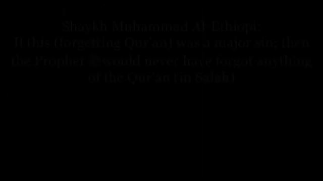 Forgetting in salah!!
