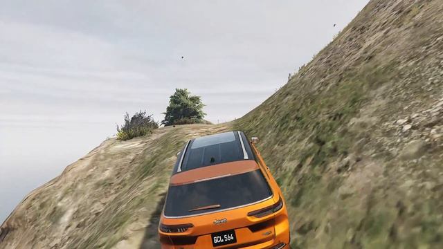 GTA 5 Extreme Off-roading with 2021 JEEP CHEROKEE