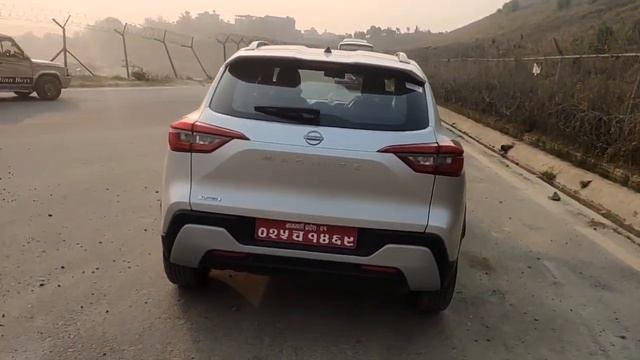 Nissan Magnite Turbo Blade Silver Color
