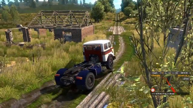 Euro Truck Simulator 2  МАЗ - 500