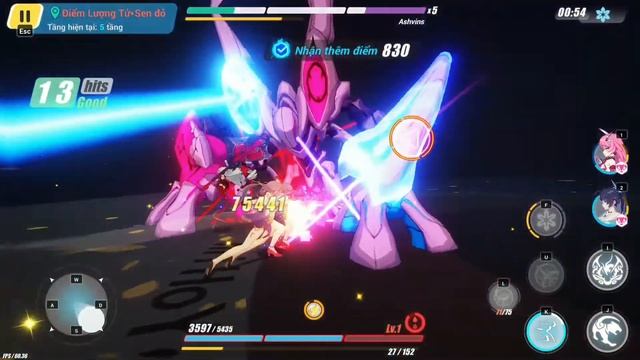 [HI3 SEA] [QS: Redlotus] Assaka - 172Eh (Ice buff) 695Pts(LE MC HF)