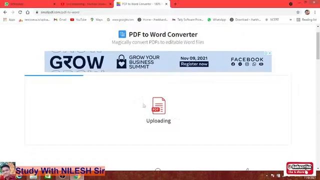 PDF TO WORD || #PDF_TO_WORD #ONLINE  #Study_With_NILESH_Sir