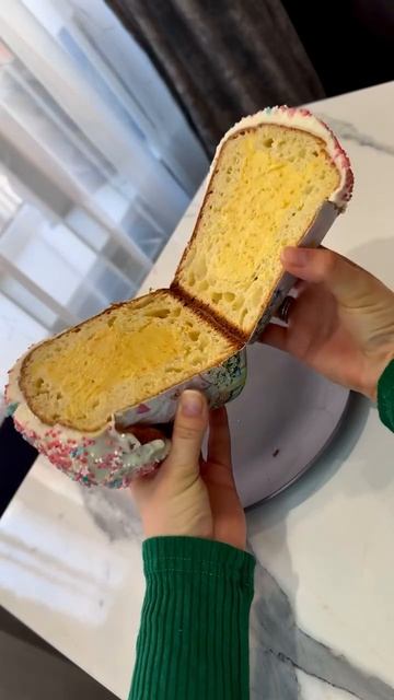 Вся семья осталась в восторге от этого кулича с апельсиновой начинкой🤤 Рецепт есть в профиле✅