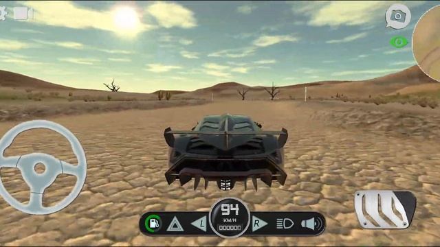 Lamborghini Veneno Red Colour // Car Simulator Veneno Android Gameplay FHD