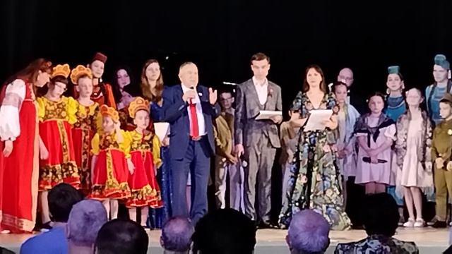 Заключительная речь Миргалимова на торжественном мероприятии в честь 155-летия Ленина.