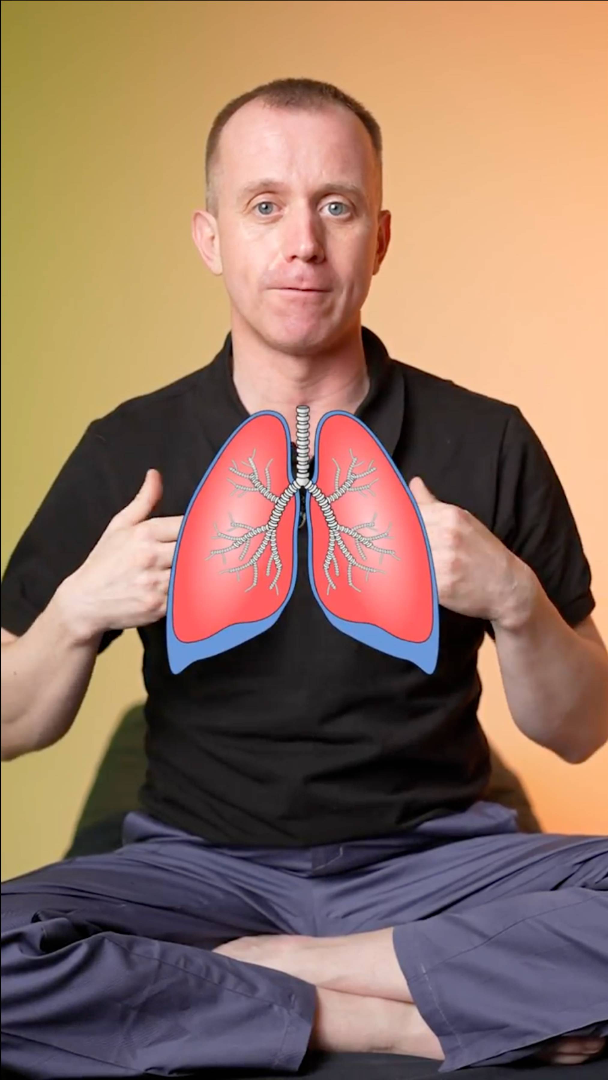 Очищаем бронхи с помощью одного простого упражнения! #здоровье #бронхи