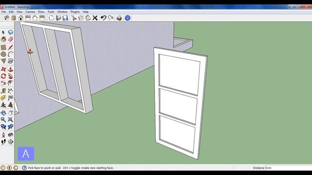 Make a House design using Sketchup