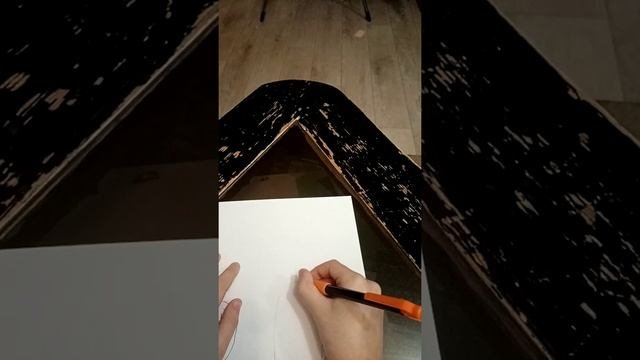 Рисуем 3D пончик и мороженку ждите2 часть!