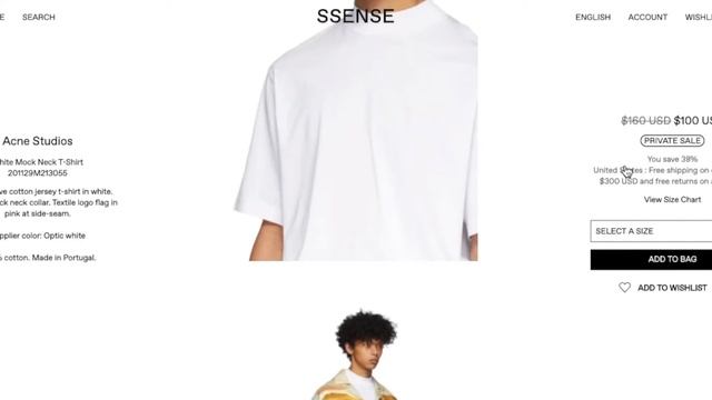 i unlocked the SSENSE PRIVATE SALE - Ft. Burberry, YSL, Maison Margiela, Acne Studios, etc...