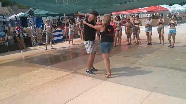 LA Couples. Salsa on the beach 2016
