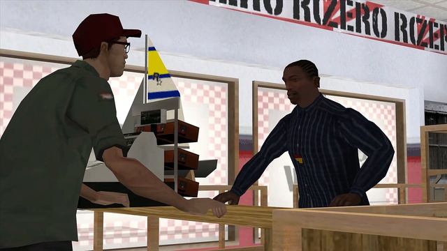 San Andreas Cutscenes - Air Raid