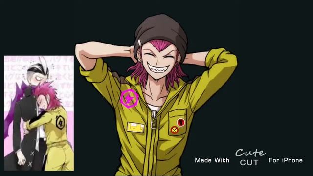 Kazuichi looks at gundham x souda