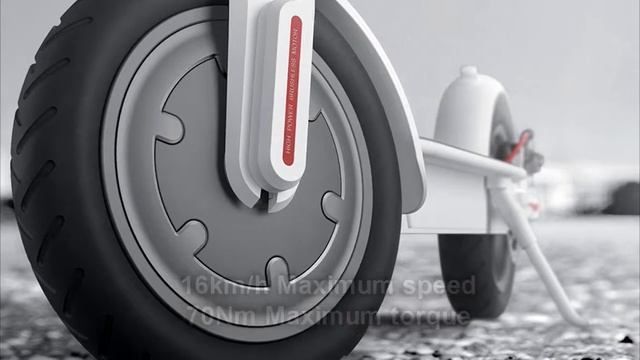 Xiaomi's first smart electric scooter, control by your smartphone