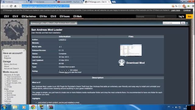 Como Baixar e Instalar Mod Loader Para Gta Sa