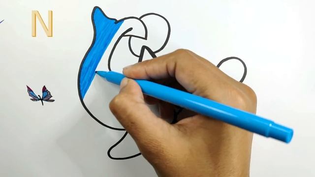 How to Draw a Shark🦈 | Narwhal Drawing for Kids | Shark Art for Kids | Step by Step | Art Gallery