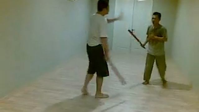 Basic stick fighting