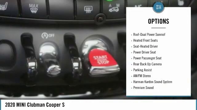 2020 MINI Clubman Cooper S New M9201