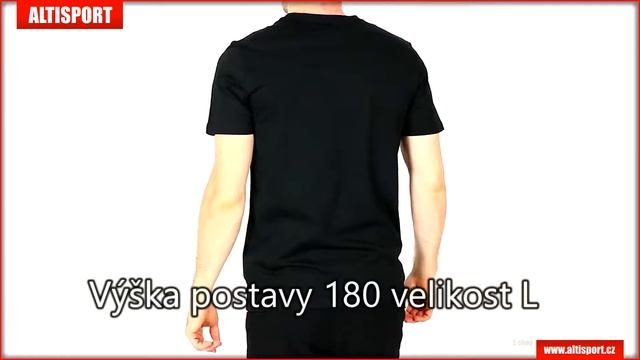 pánské triko puma summer rebel tee 85010101 cotton black