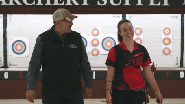 Hoyt XCEED Bow with Casey Kaufhold