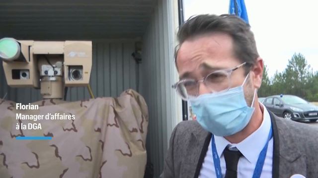 L'armée française détruit un drone avec un laser
