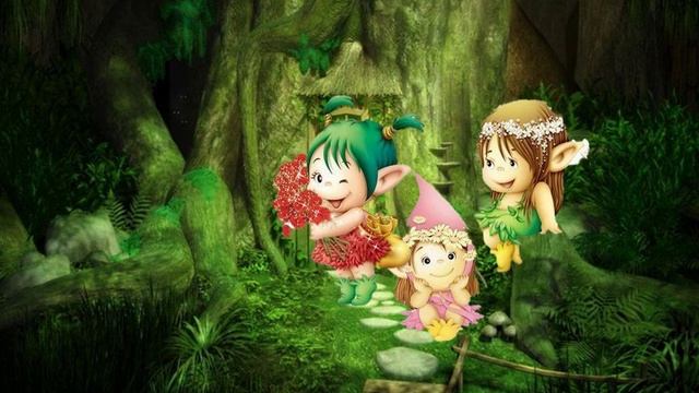 "Праздник у эльфов" Подмастерьевой Василисы