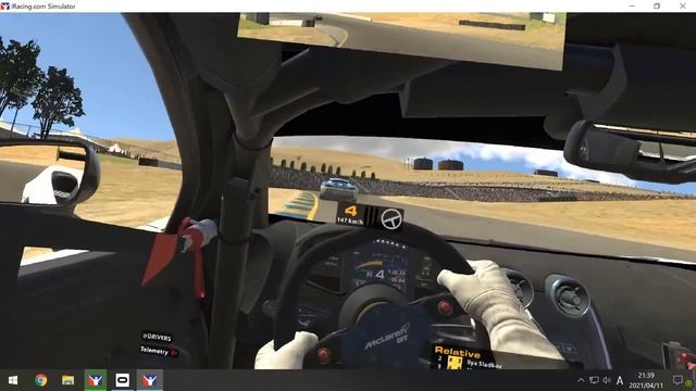 【VR】McLaren 570S GT4 IMSA Michelin Pilot Challenge Sonoma Raceway - Cup Historic G8→R5