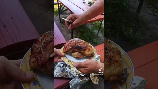 Meat baked in clay. Мясо запечене в глині.Ivan Haiovyi.