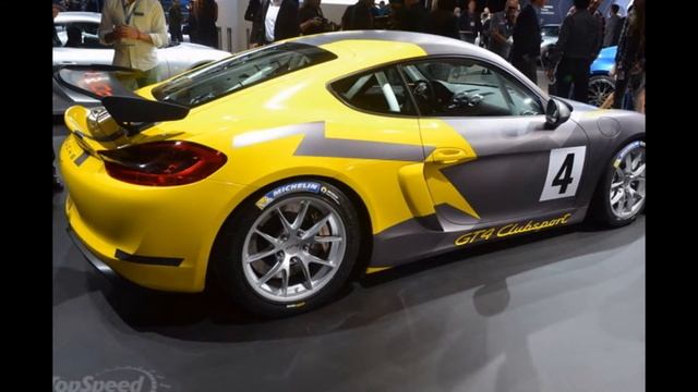 2016 Porsche Cayman GT4 Clubsport