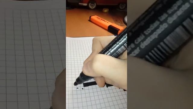 Как нарисовать пончик по клеточкам