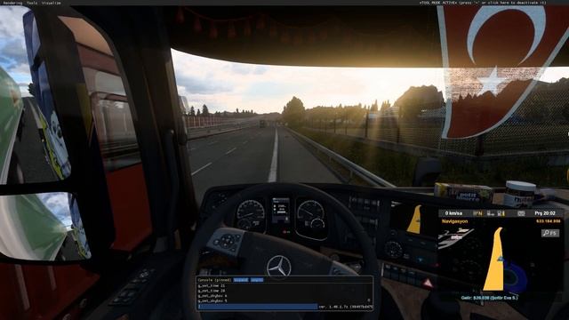 TÜM KONSOL KOMUTLARI - TIRA 1000HP YÜKLEDİM! - ETS2 Gameplay