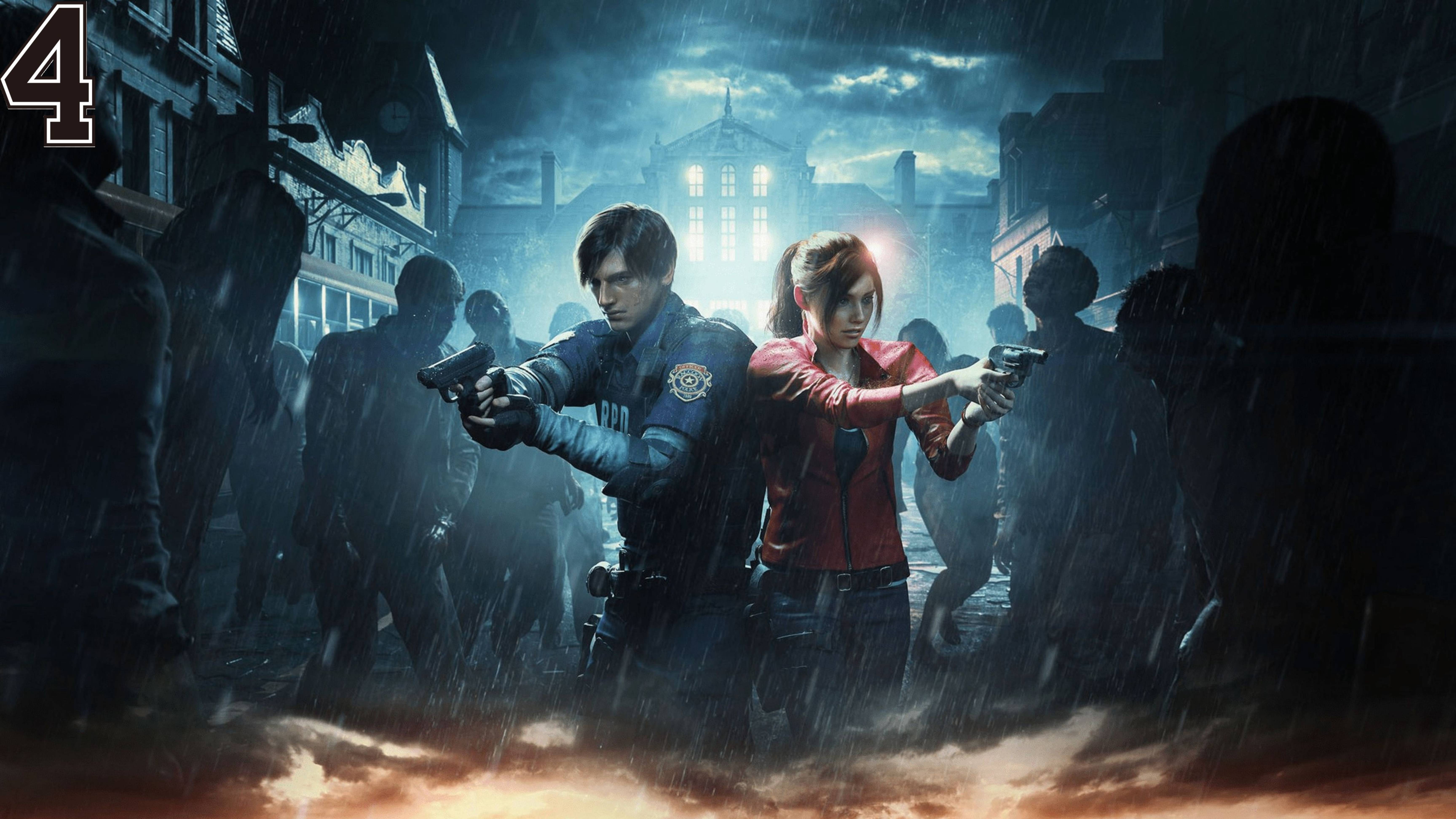 RESIDENT EVIL 2 REMAKE #4. Клэр