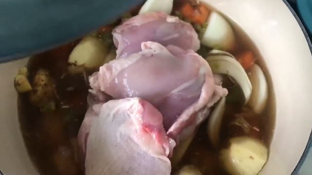 Turmeric and Ginger Chicken Soup - One Year of Food Videos Day 2 #everydays