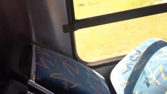 Trans Perth bus 735 broken seat on the bus