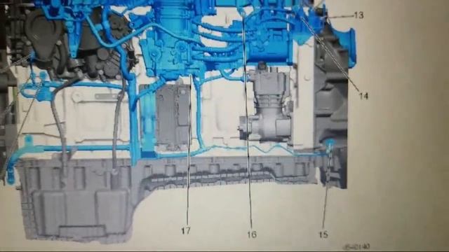 UBICACIÓN DE LOS SENSORES EN UN MOTOR DETROIT