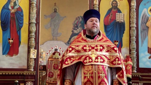 Проповедь иерея Алексия Сафонова