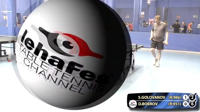 2.Станислав ГОЛОВАНОВ - Дмитрий БОБРОВ Клуб АртТТ #tabletennis #настольныйтеннис