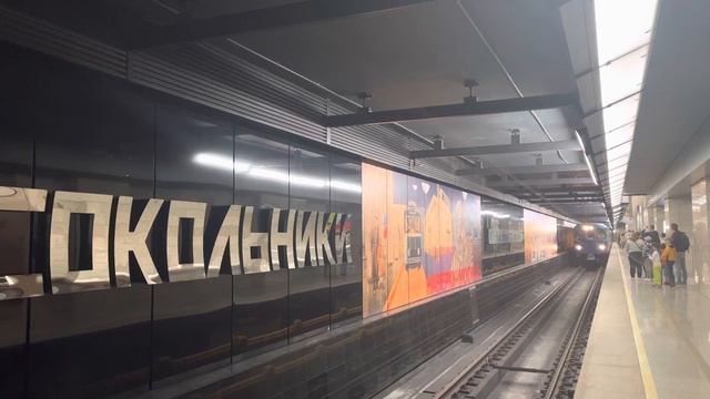 ЕЖ3 на станции Сокольники