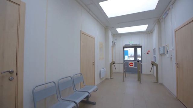 Модульное здание центрального КПП завода