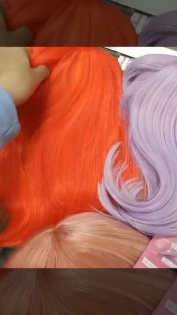 Обзор на #парики цветные #каре