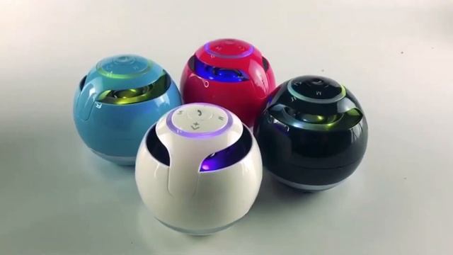 Ball LED Mini Bass Portable Wireless BT Speaker with FM Radio | SPEAKERS Smart speaker brand