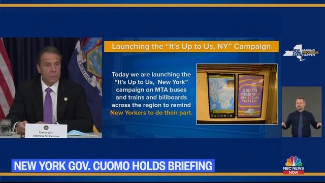Live: New York Governor Andrew Cuomo Holds Briefing | NBC News
