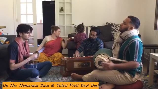 Virtual NYC Ratha Yatra Kirtan: Namarasa Dāsa & Tulasi Priti Devī Dāsī