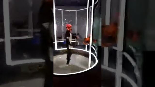Аэротруба!Всем смотреть до конца!Мы взлетаем в небеса👍👍👍😃