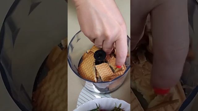 ДЕСЕРТ С КЛУБНИКОЙ И ТВОРОГОМ, НЕЖНЫЙ И ВКУСНЫЙ