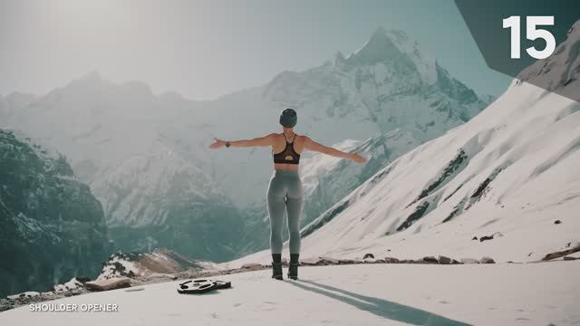 15 мин. HIIT  делаем с гирей. от Fitness kaykay