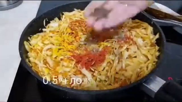 Самые вкусные пирожки с капустой