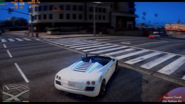 RTX 3070 - GTA 5 Redux + Naturalvision + PRSA at 4K High Settings Benchmark & Framerate